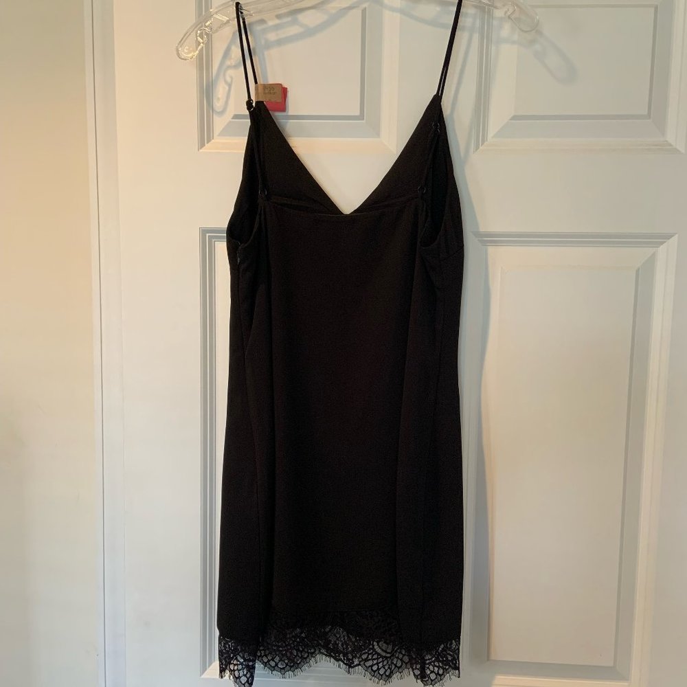 Superdown Black Mini Dress